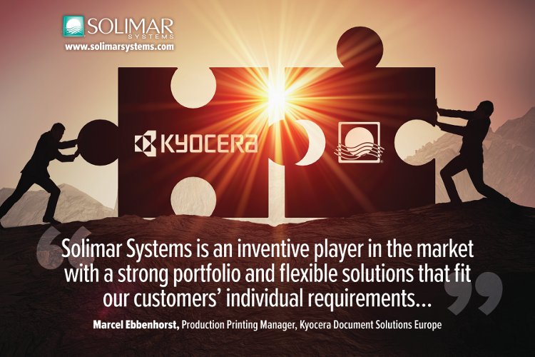 Solimar Systems and Kyocera Document Solutions Europe’s partnership