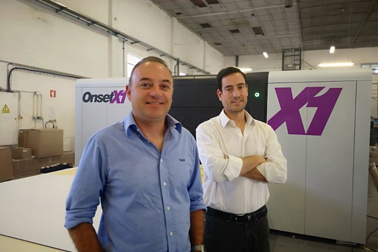La imprenta portuguesa Imacx saca partido a su inversión en la Onset X1 de Fujifilm