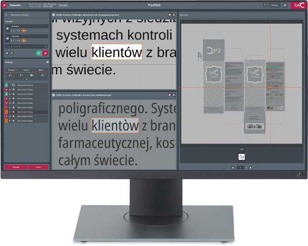EyeC lanza un nuevo software de inspección de material gráfico - ProofText