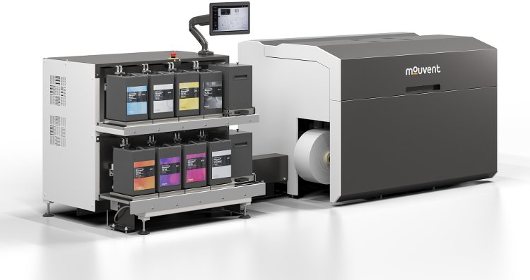 BOBST mejora el diseño de la prensa de etiquetas digital Mouvent LB701-UV