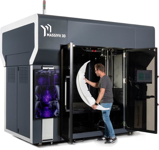 Massivit 3D lanza la impresora 3D a gran escala Massivit 5000 de grado industrial