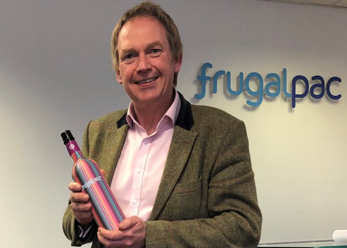 Malcolm Waugh, CEO of British sustainable packaging company Frugalpac