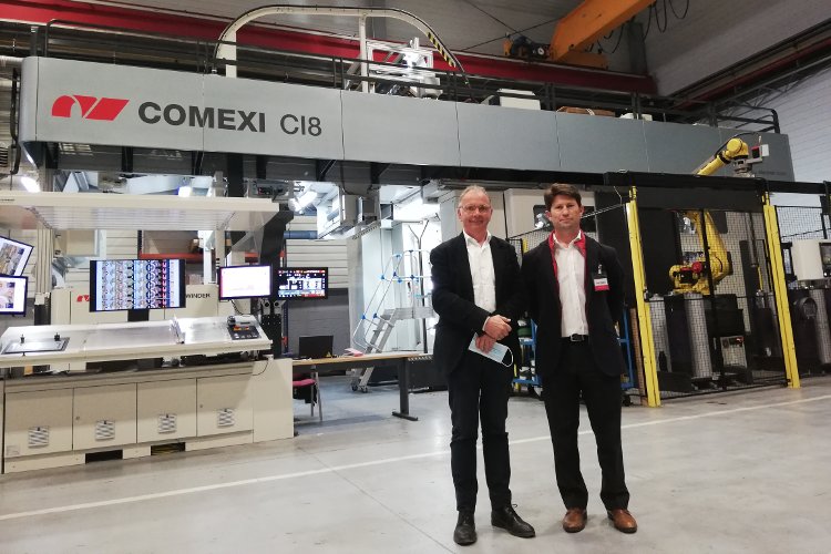 Jiménez Godoy adquiere una segunda impresora Comexi Offset CI8 para su planta en Murcia