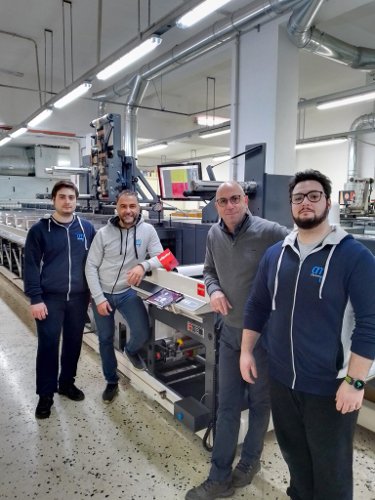 AM Etichette Modernises label production with a new Nilpeter FA-17