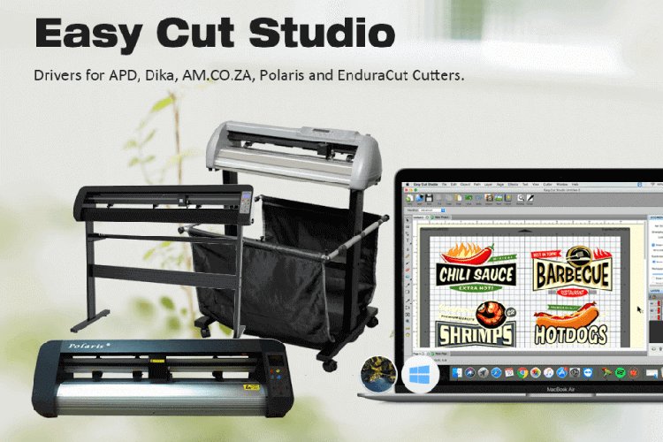 Easy Cut Studio announces availability of drivers for AM.CO.ZA, Dika, APD, Polaris and EnduraCut Cutters