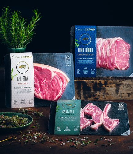COVAP lanza una nueva gama de carne fresca de cerdo ib&eacute;rico, vacuno y cordero lista para llevar