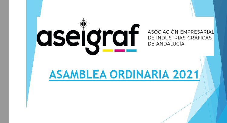Debate sobre la situación de la industria gráfica andaluza en la celebración de la asamblea de ASEIGRAF
