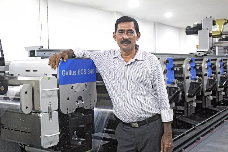 Kolkata-based packaging expert Libako invests in Gallus ECS 340