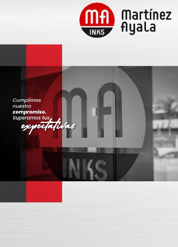 MA Inks presenta su catálogo de productos interactivo