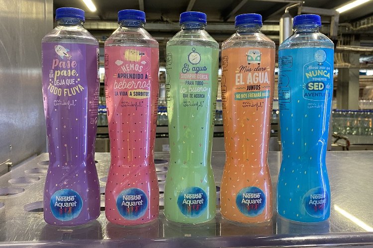 Nestlé Aquarel amplía su porfolio de botellas fabricadas con plástico reciclado y reciclable