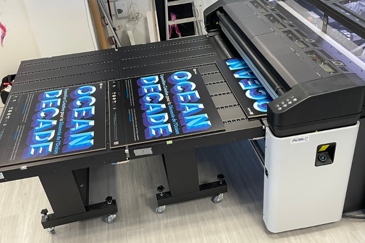 Las impresoras HP Latex 300 y Latex R Series dan vida a la Exposición Oceánica de la UNESCO