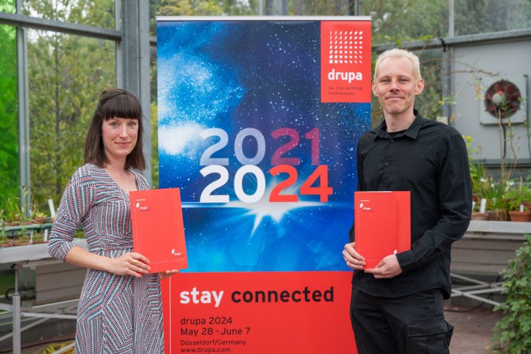 drupa Prizes 2020 and 2021 awarded to Dr. René Baston and Nina Goldt