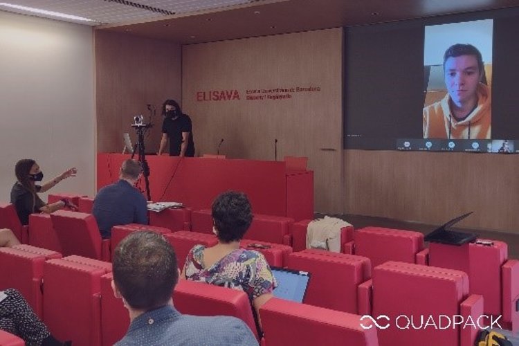 Quadpack continúa colaborando con Elisava, Facultad de Diseño e Ingeniería de Barcelona