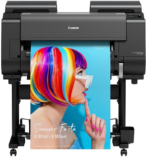 La imagePROGRAF GP de Canon se convierte en la primera impresora de gran formato del mundo con tinta pigmentada fluorescente