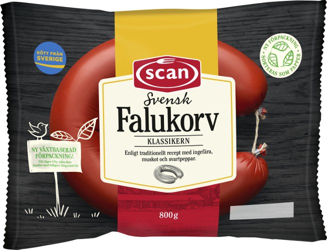 Sweden’s best-selling sausages now wrapped in renewable paper-based packaging by Mondi
