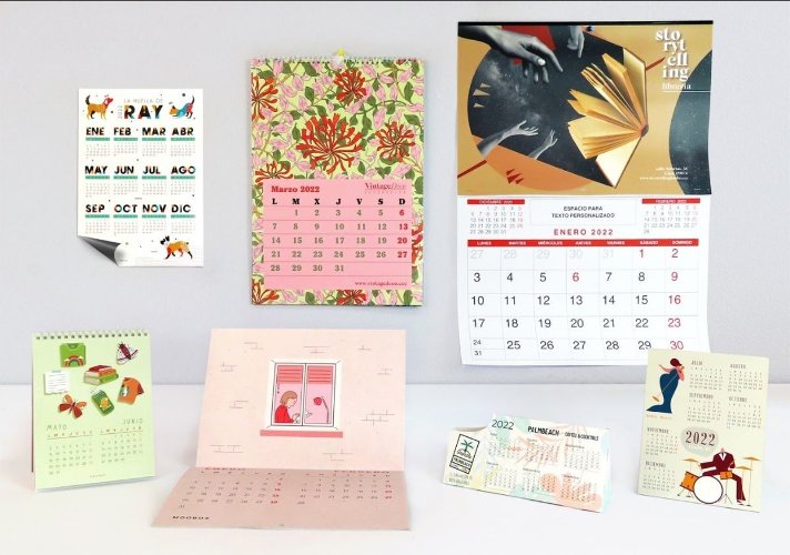 Truyol Digital presenta la colección de calendarios 2022 como solución promocional para las empresas