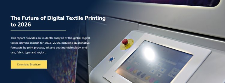 El resurgimiento del mercado mundial de textiles impresos por inyección de tinta crecerá de 3.820 millones de euros a € 6.95 mil millones en 2026