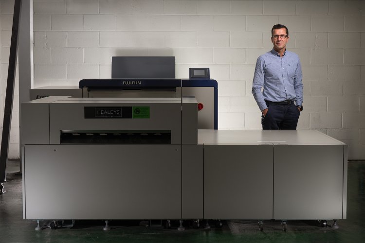 Healeys Printers reduce residuos e incrementa la eficiencia después de invertir en sistemas sin procesado como parte del programa PLATESENSE de Fujifilm