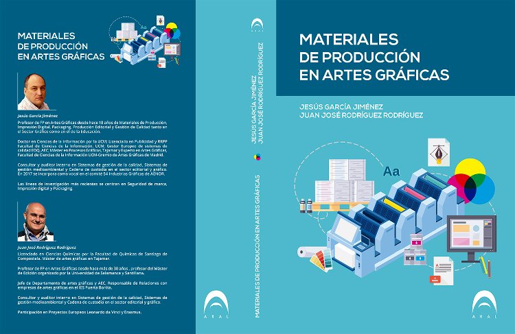 Presentación de la tercera edición del libro “Materiales de producción en artes gráficas” por la Editorial ARAL