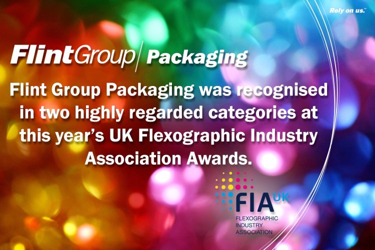 Flint Group packaging recognized at the 2021 UK flexographic industry association awards