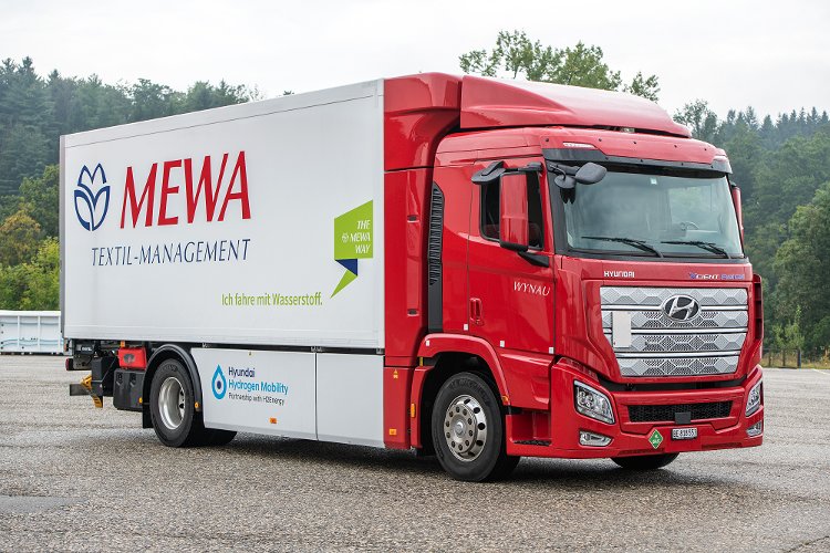 El primer camión de hidrógeno ya circula por Suiza