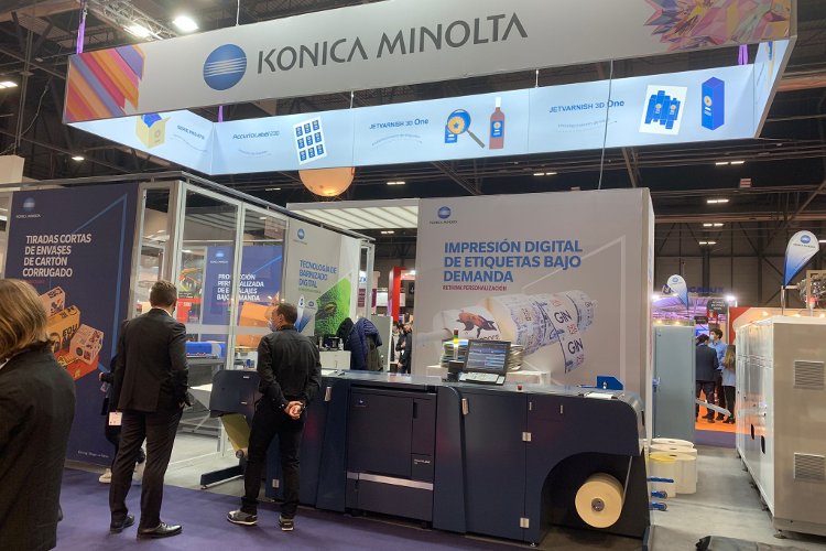 Konica Minolta despliega todo su potencial y presenta su maquinaria más innovadora en Empack 2021