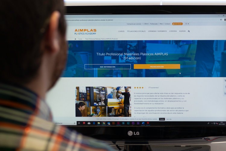 AIMPLAS programa una completa oferta formativa para 2022 en la que los formatos online aumentan su protagonismo