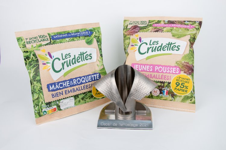 Les Crudettes, Mondi and IMA scoop French awards for new paper packaging