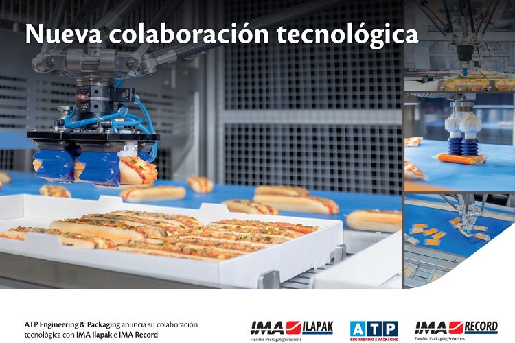 ATP Engineering & Packaging anuncia su colaboración tecnológica con IMA Ilapak e IMA Record, parte del IMA FLX hub