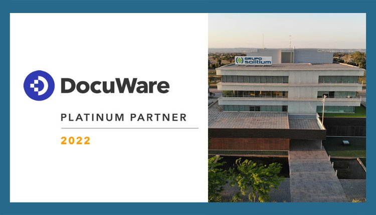 Grupo Solitium es nombrado Partner Platinum de DocuWare