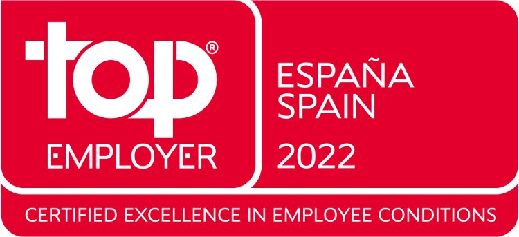 Canon vuelve a ser reconocida como Top Employer 2022 en Espa&ntilde;a