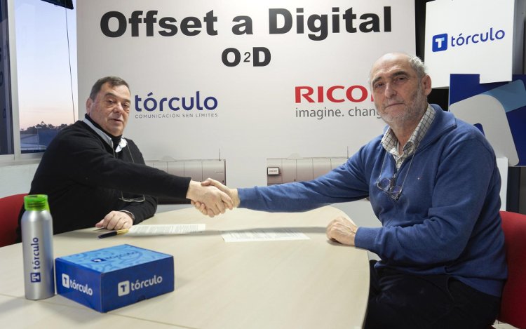Tórculo migra del offset al digital con el primer equipo inkjet de alta velocidad Ricoh Pro VC70000 en España