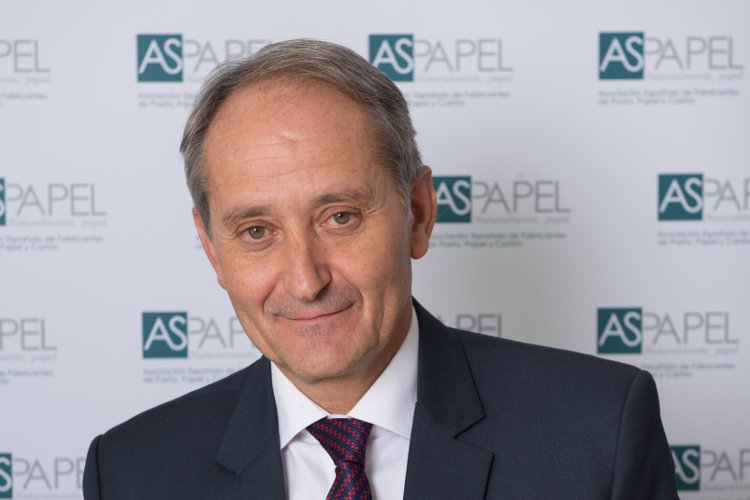 Carlos Reinoso, Director General de ASPAPEL (Asociación Española de Fabricantes de Pasta, Papel y Cartón)