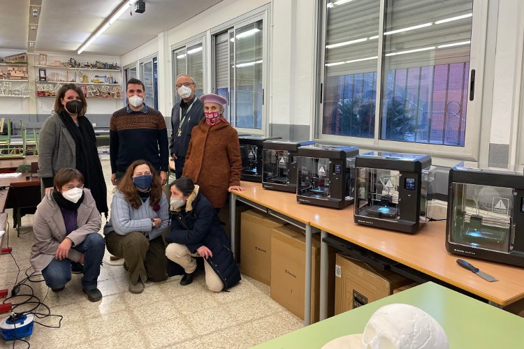El instituto Serrallarga apuesta por las impresoras 3D Makerbot Sketch para crear su primera aula tecnológica