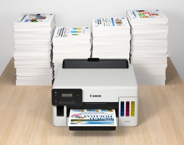 Canon MAXIFY GX5050: la nueva impresora para pequeñas empresas con depósitos de tinta rellenables MegaTank MAXIFY GX