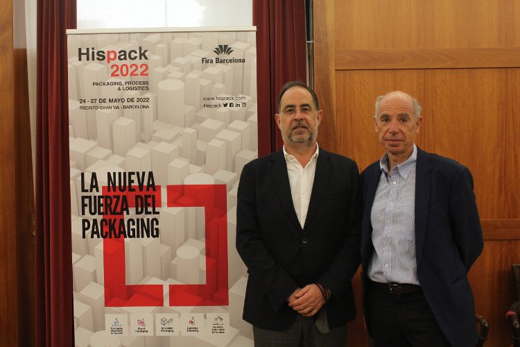 Jordi Bernabeu, director de Markem-Imaje en el sur de Europa y Presidente Hispack y Xavier Pascual, Director Hispack