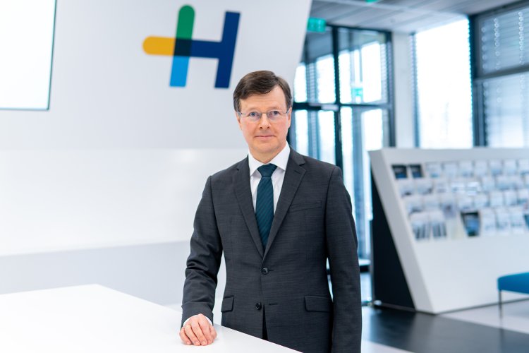 El Dr. Ludwin Monz, CEO de Heidelberger Druckmaschinen AG