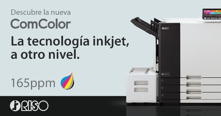 Riso Ibérica mostrará sus nuevas soluciones de impresión digital inkjet