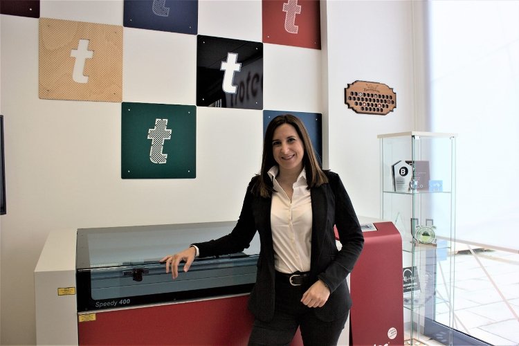 Nieves Benito, directora de marketing de Trotec Laser