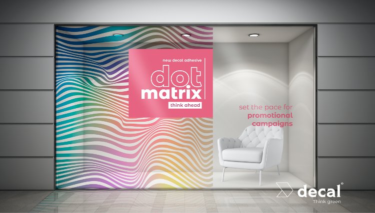 El nuevo decal dot matrix supera el ritmo de las campañas promocionales