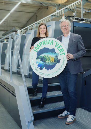 Onlineprinters renueva por sexta vez consecutiva su certificación Imprim'Vert