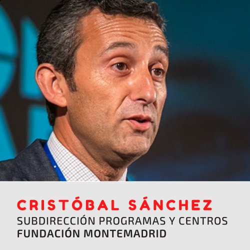 Cristóbal Sánchez, Subdirección General Programas y Centros de la Fundación Montemadrid