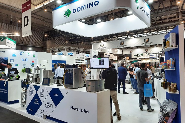 Domino presentó en Hispack 2022 sus innovadoras soluciones en codificación