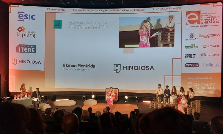 Hinojosa apuesta por la innovación sostenible en los Premios Nacionales de Envase y Embalaje