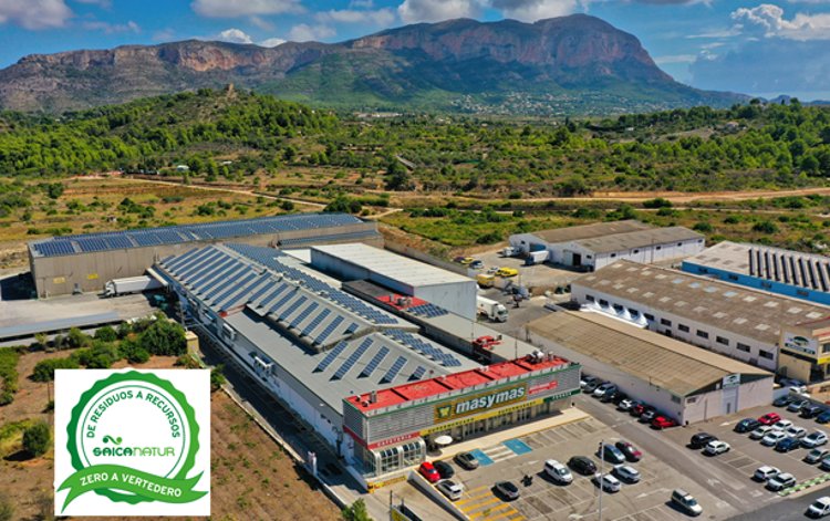 Masymas supermercados recibe el sello ‘Residuo Cero’ de Saica Natur al superar el 95% de su tasa de reciclaje