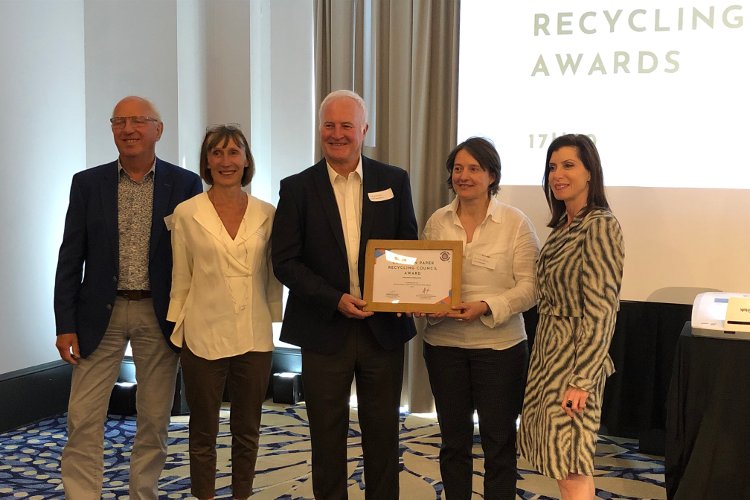 CELAB Europe wins Paper Recycling award