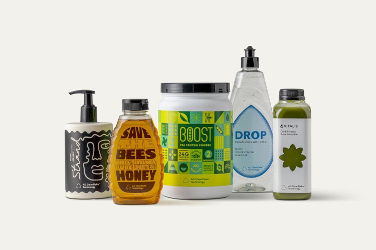 Avery Dennison es el primer fabricante de etiquetas que permite el reciclaje de plástico rígido en su cartera de películas con la tecnología ad Cleanflake™