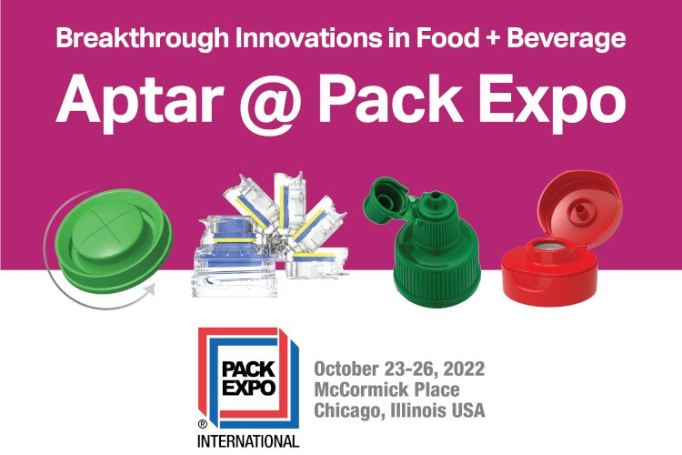 Aptar Food + Beverage Heads to Pack Expo International with a Focus on Sustainability, Performance, and Innovation