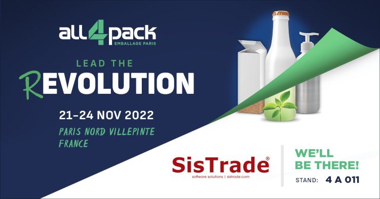 SISTRADE presentará en ALL4PACK 2022 las novedades de la versión 12.12 del software Sistrade