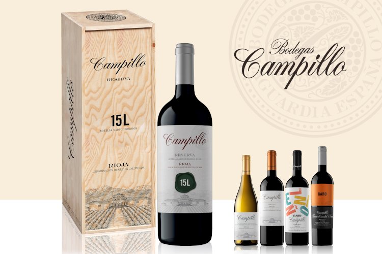 Bodegas Campillo lanza una edición limitada de 49 botellas de 15 litros